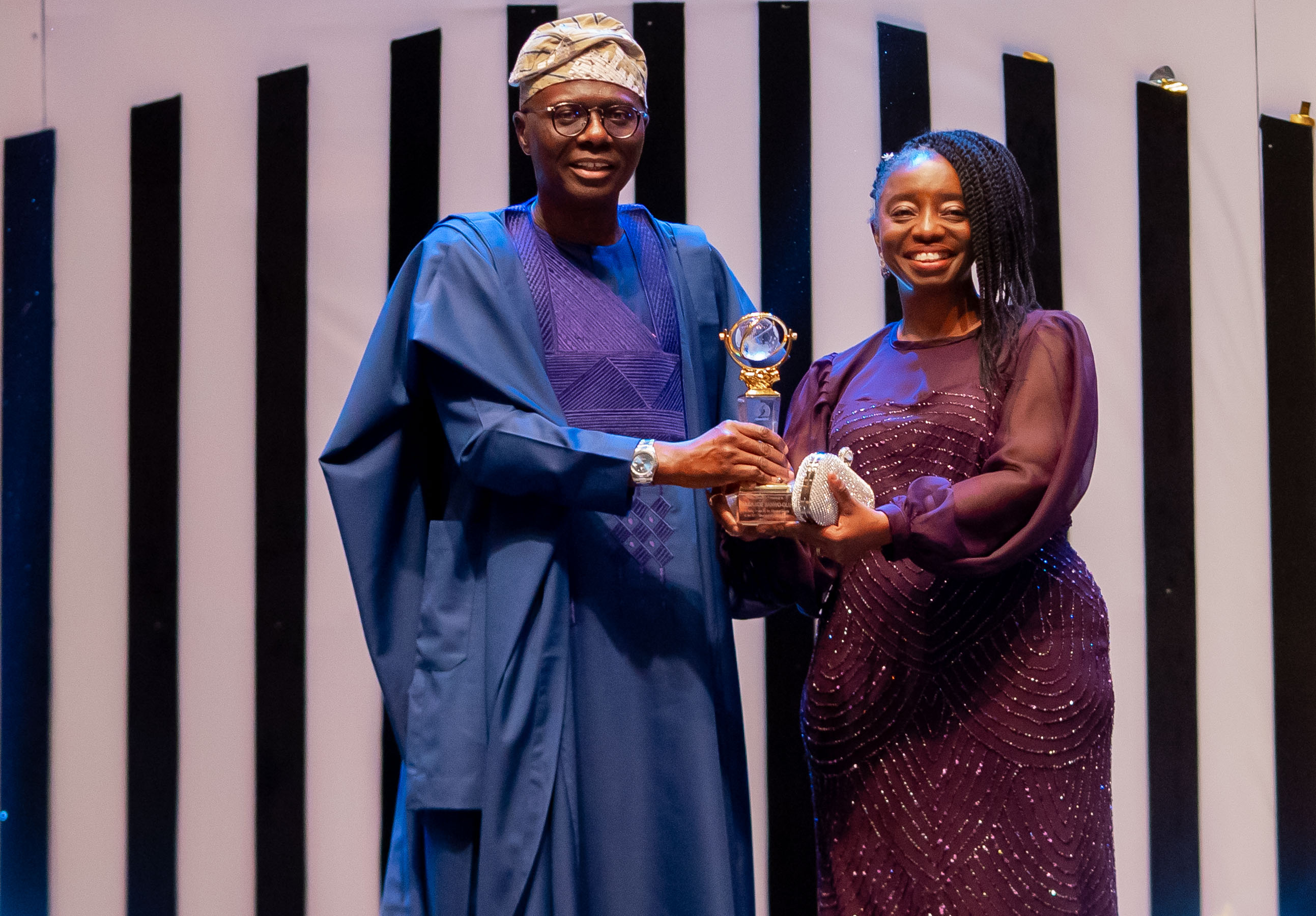 SANWO-OLU IS SILVERBIRD MAN OF THE YEAR